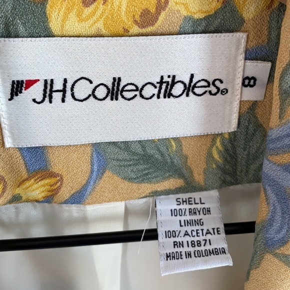 Vintage JH Collection Floral Blazer, Size 8 - Picture 2 of 13